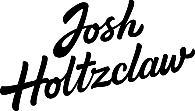 Josh Holtzclaw Logo - White